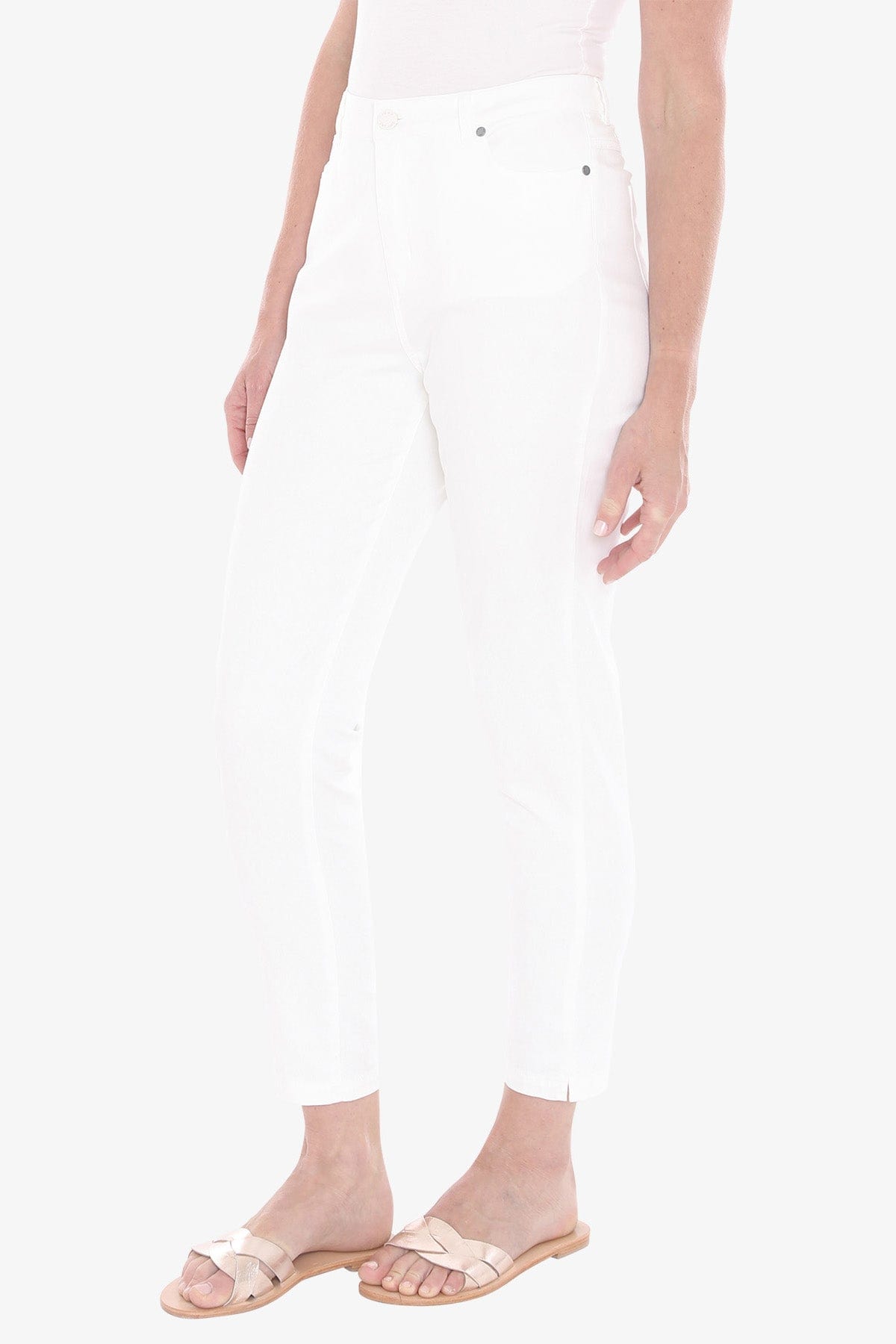 Jump Summer Luxe Jean - White - Pinkhill -  - [] - Darwin boutique - Australian fashion design - Darwin Fashion - Australian Fashion Designer - Australian Fashion Designer Brands - Australian Fashion Design 