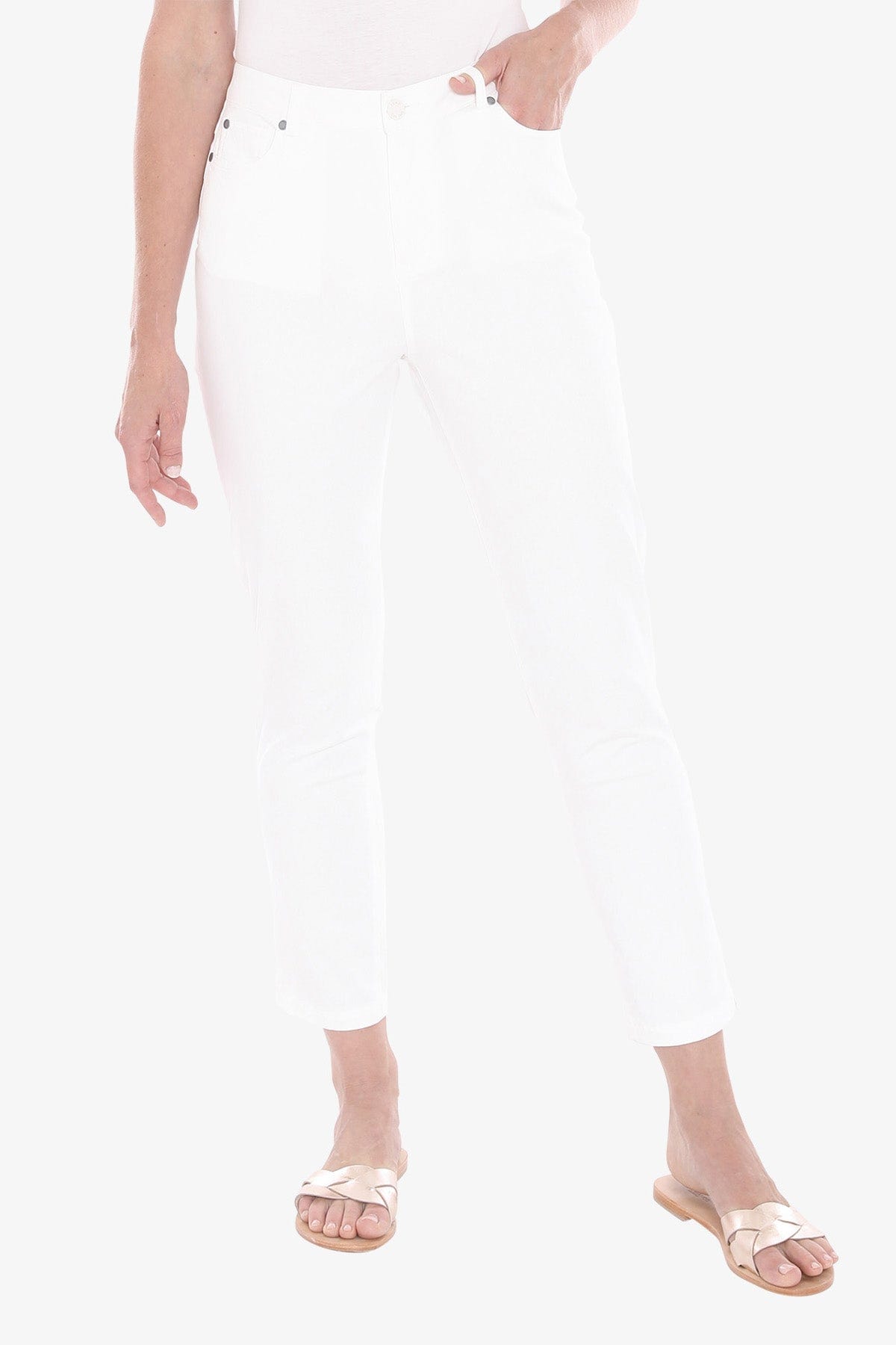 Jump Summer Luxe Jean - White - Pinkhill -  - [] - Darwin boutique - Australian fashion design - Darwin Fashion - Australian Fashion Designer - Australian Fashion Designer Brands - Australian Fashion Design 