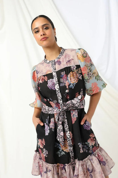 Kachel Sasha Mini Dress - Pinkhill