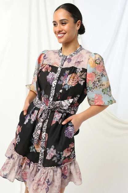 Kachel Sasha Mini Dress - Pinkhill