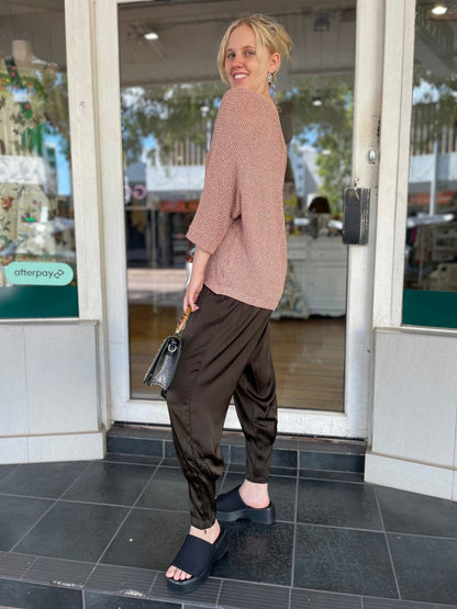 Maine Pants - Khaki - Pinkhill - Pinkhill - khaki - Darwin boutique - Australian fashion design - Darwin Fashion - Australian Fashion Designer - Australian Fashion Designer Brands - Australian Fashion Design Pants