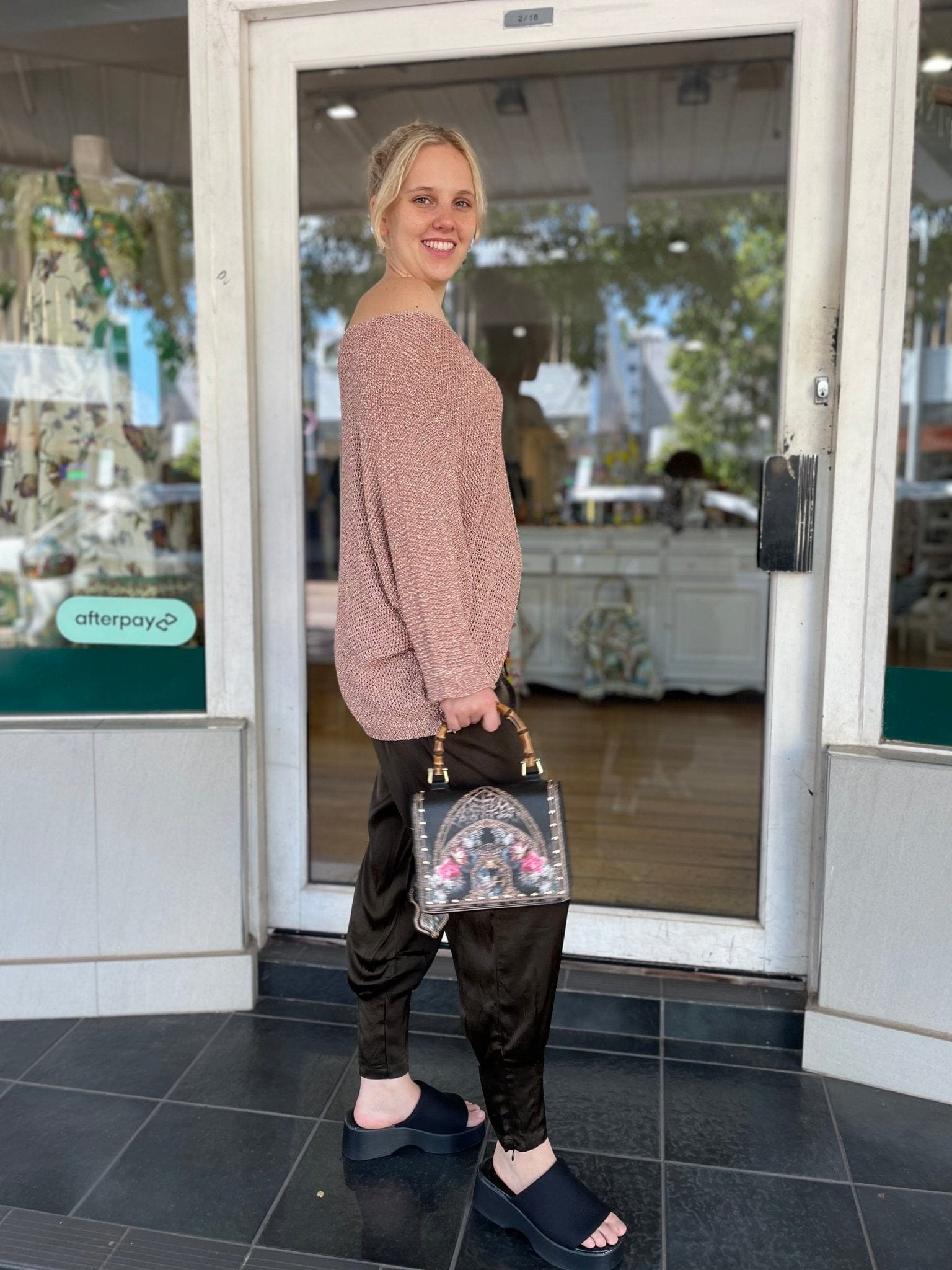 Maine Pants - Khaki - Pinkhill - Pinkhill - khaki - Darwin boutique - Australian fashion design - Darwin Fashion - Australian Fashion Designer - Australian Fashion Designer Brands - Australian Fashion Design Pants