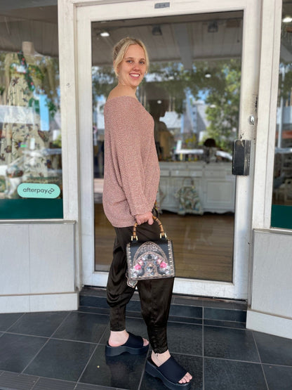 Maine Pants - Khaki - Pinkhill - Pinkhill - khaki - Darwin boutique - Australian fashion design - Darwin Fashion - Australian Fashion Designer - Australian Fashion Designer Brands - Australian Fashion Design Pants