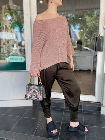 Maine Pants - Khaki - Pinkhill - Pinkhill - khaki - Darwin boutique - Australian fashion design - Darwin Fashion - Australian Fashion Designer - Australian Fashion Designer Brands - Australian Fashion Design Pants