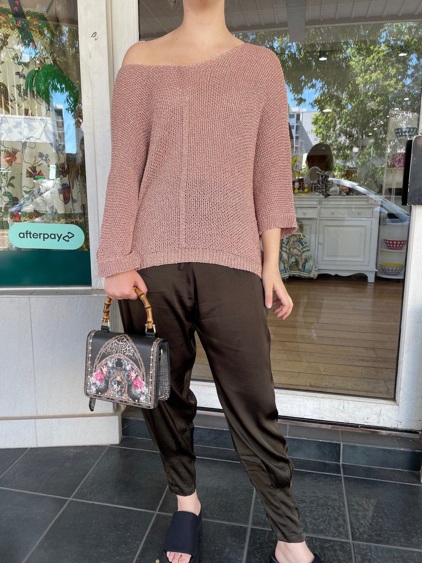 Maine Pants - Khaki - Pinkhill - Pinkhill - khaki - Darwin boutique - Australian fashion design - Darwin Fashion - Australian Fashion Designer - Australian Fashion Designer Brands - Australian Fashion Design Pants