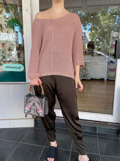 Maine Pants - Khaki - Pinkhill - Pinkhill - khaki - Darwin boutique - Australian fashion design - Darwin Fashion - Australian Fashion Designer - Australian Fashion Designer Brands - Australian Fashion Design Pants