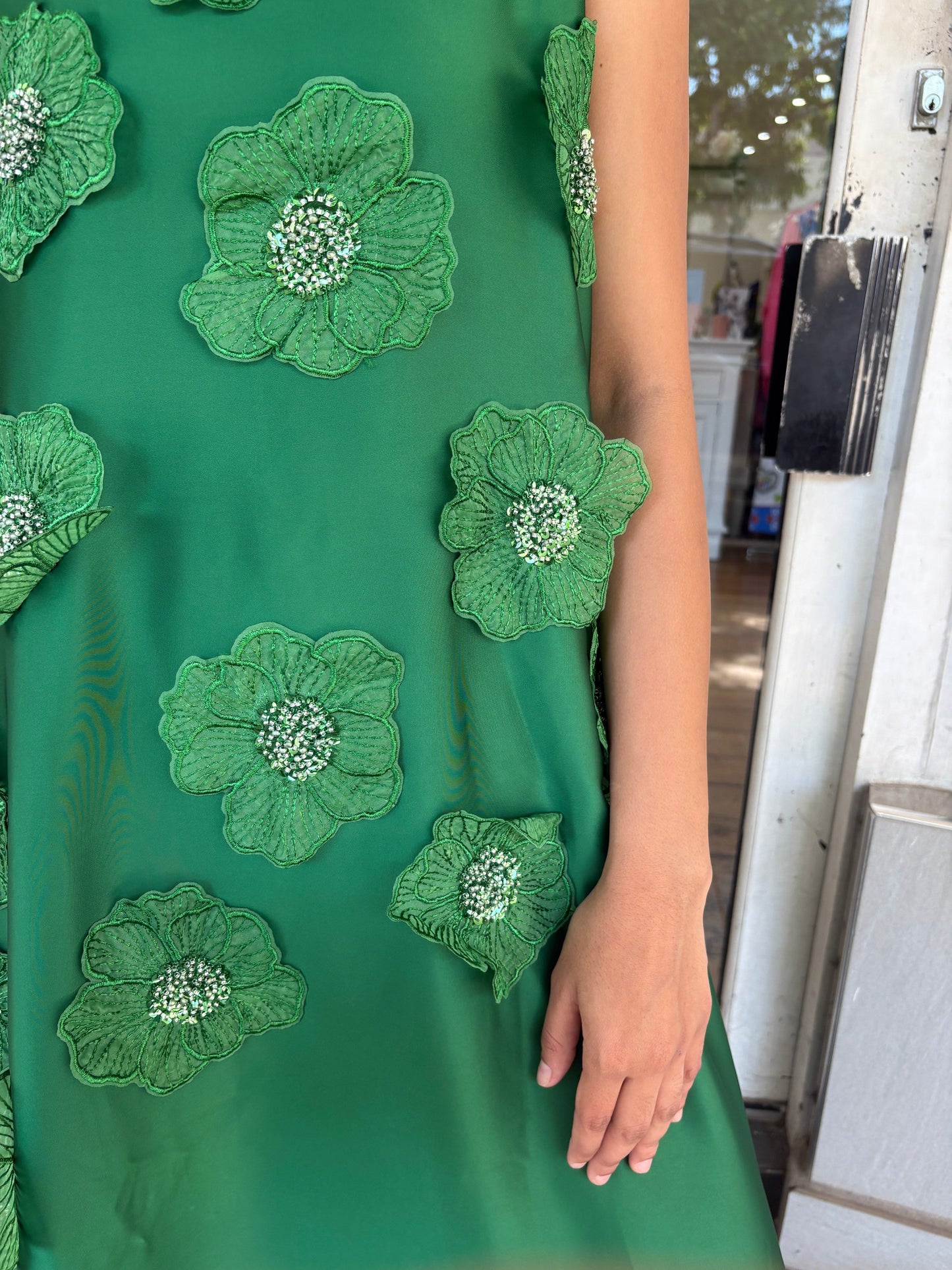 Melissa Dress - Green - Pinkhill -  - [] - Darwin boutique - Australian fashion design - Darwin Fashion - Australian Fashion Designer - Australian Fashion Designer Brands - Australian Fashion Design 