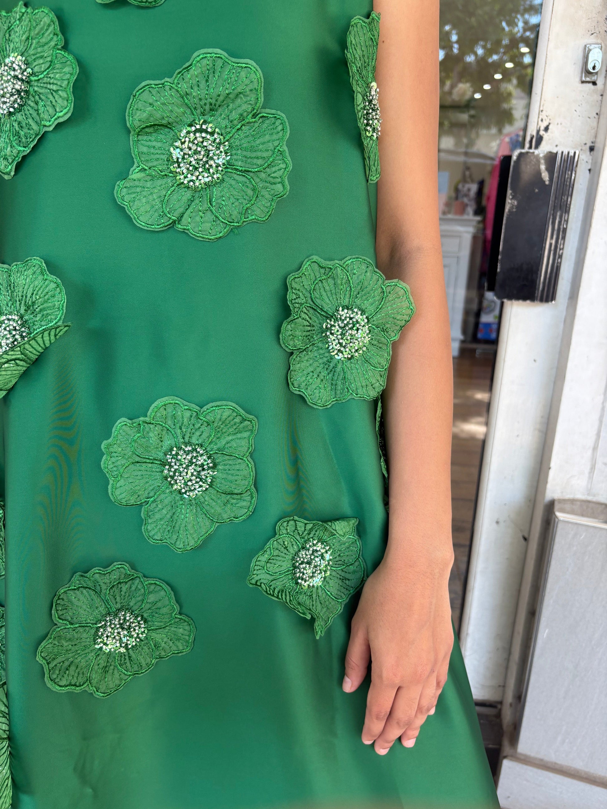 Melissa Dress - Green - Pinkhill -  - [] - Darwin boutique - Australian fashion design - Darwin Fashion - Australian Fashion Designer - Australian Fashion Designer Brands - Australian Fashion Design 