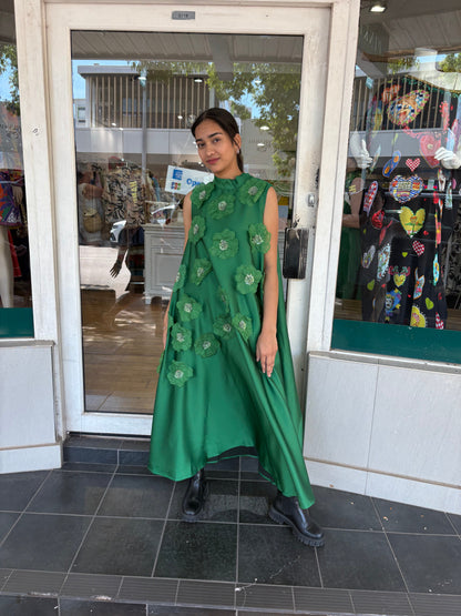 Melissa Dress - Green - Pinkhill -  - [] - Darwin boutique - Australian fashion design - Darwin Fashion - Australian Fashion Designer - Australian Fashion Designer Brands - Australian Fashion Design 