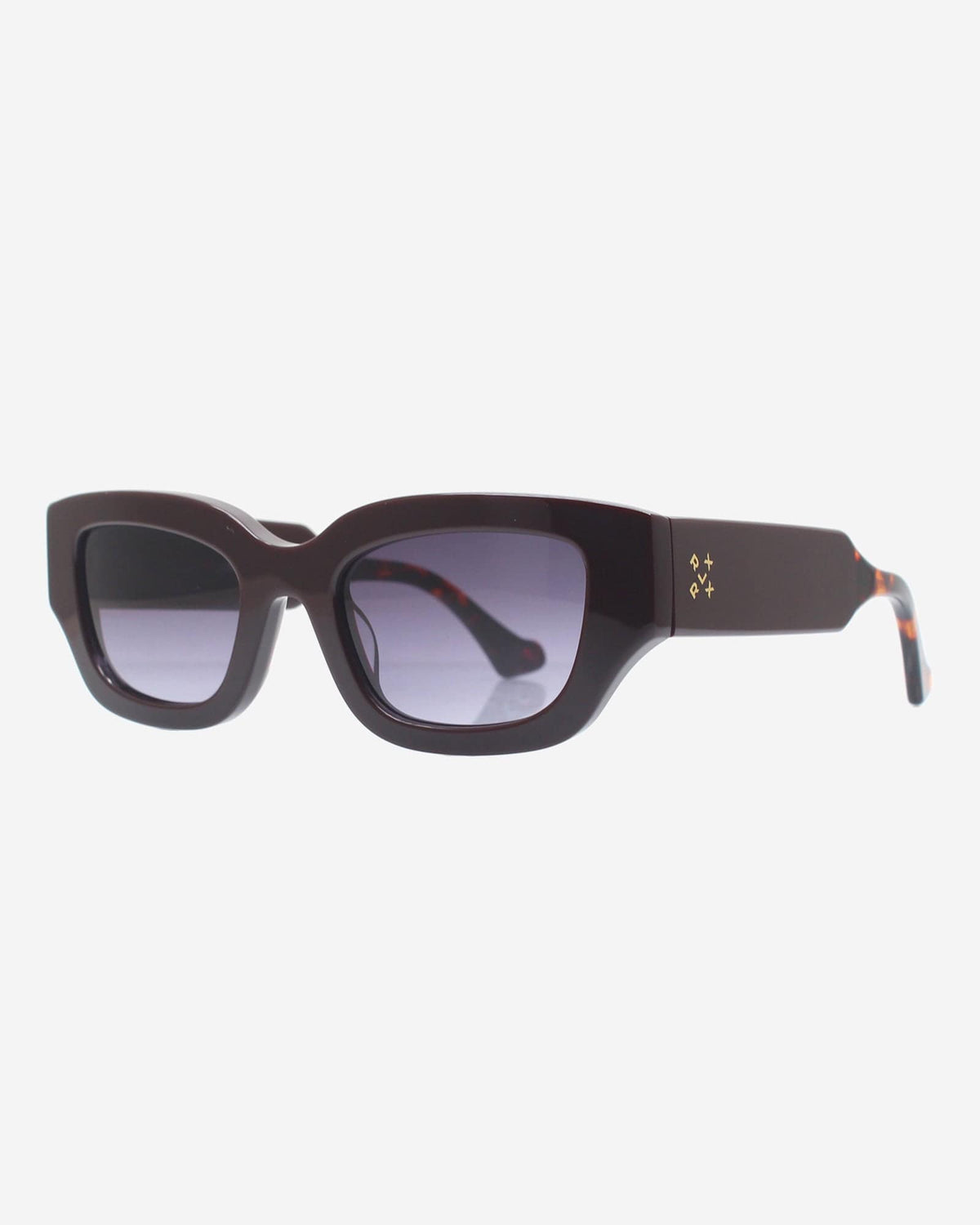 Marais Rectangle Sunglasses - Espresso