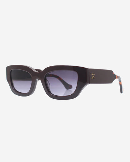 Marais Rectangle Sunglasses - Espresso
