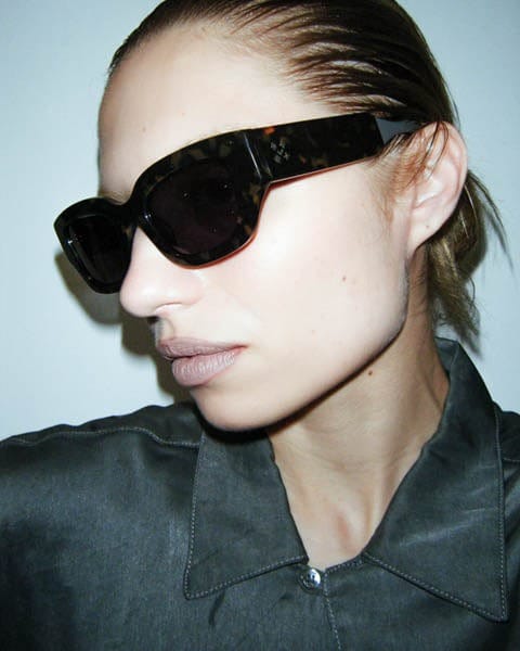 Marais Rectangle Sunglasses - Tortoise
