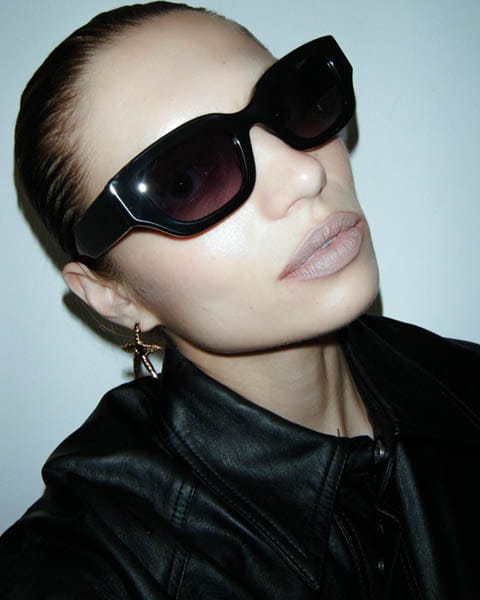 Marais Rectangle Sunglasses - Noir