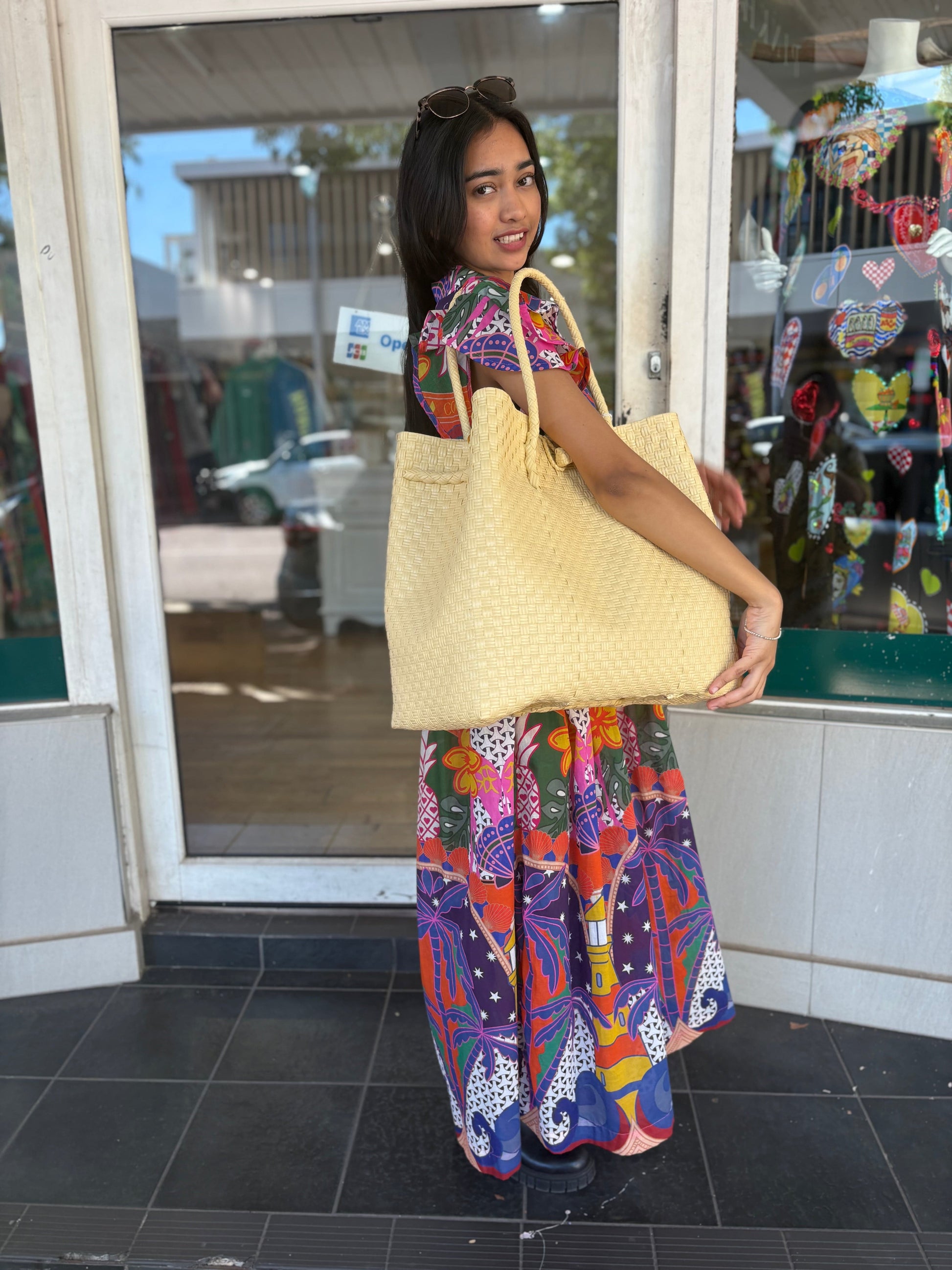 Oktavija Bag - Yellow - Pinkhill -  - [] - Darwin boutique - Australian fashion design - Darwin Fashion - Australian Fashion Designer - Australian Fashion Designer Brands - Australian Fashion Design 