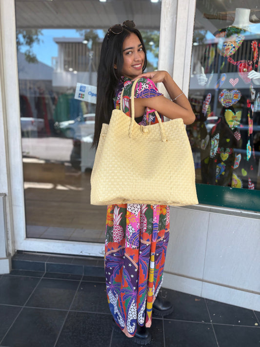Oktavija Bag - Yellow - Pinkhill -  - [] - Darwin boutique - Australian fashion design - Darwin Fashion - Australian Fashion Designer - Australian Fashion Designer Brands - Australian Fashion Design 
