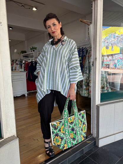 Oktavija Emilia Top Green
