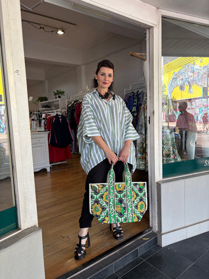 Oktavija Emilia Top Green