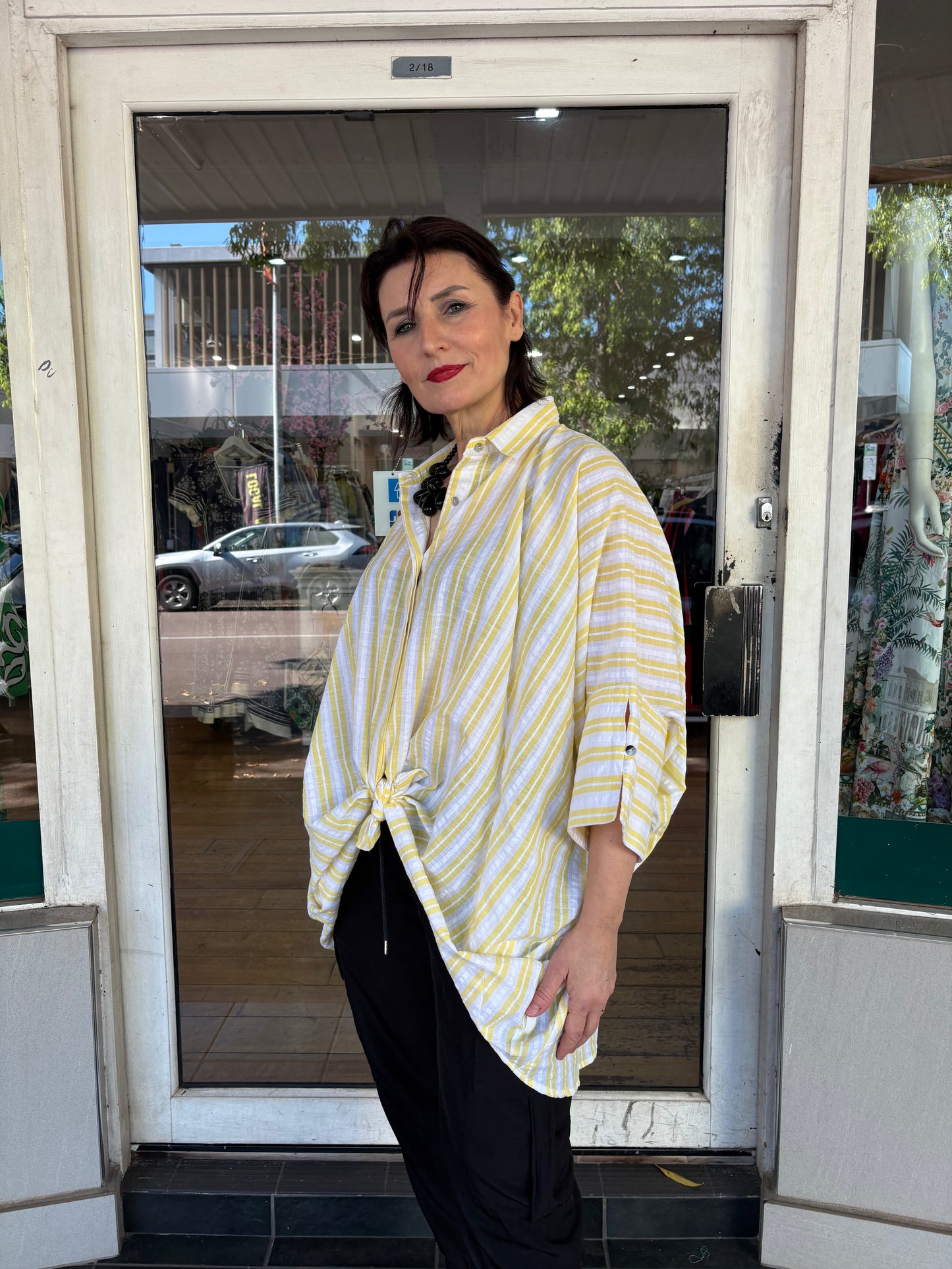 Oktavija Emilia Top Yellow