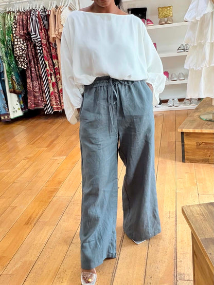 Oktavija - Pant Storm - Hagstone Grey