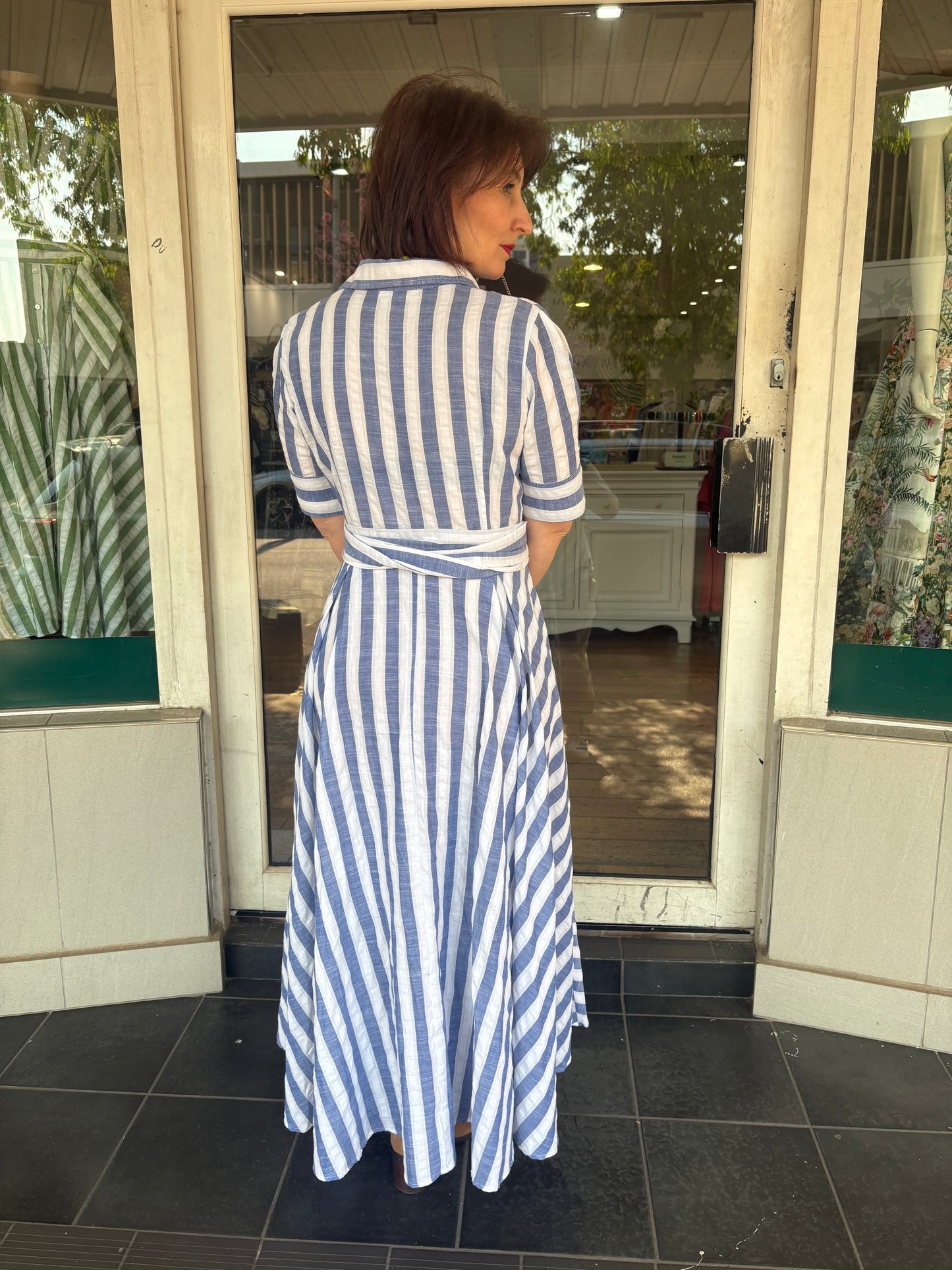 Oktavija Willow Dress Blue