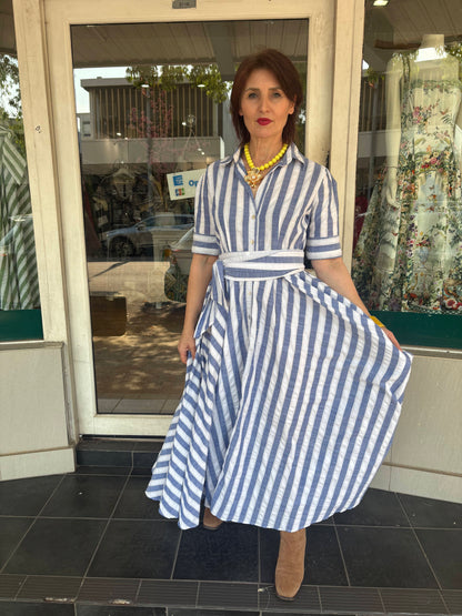 Oktavija Willow Dress Blue