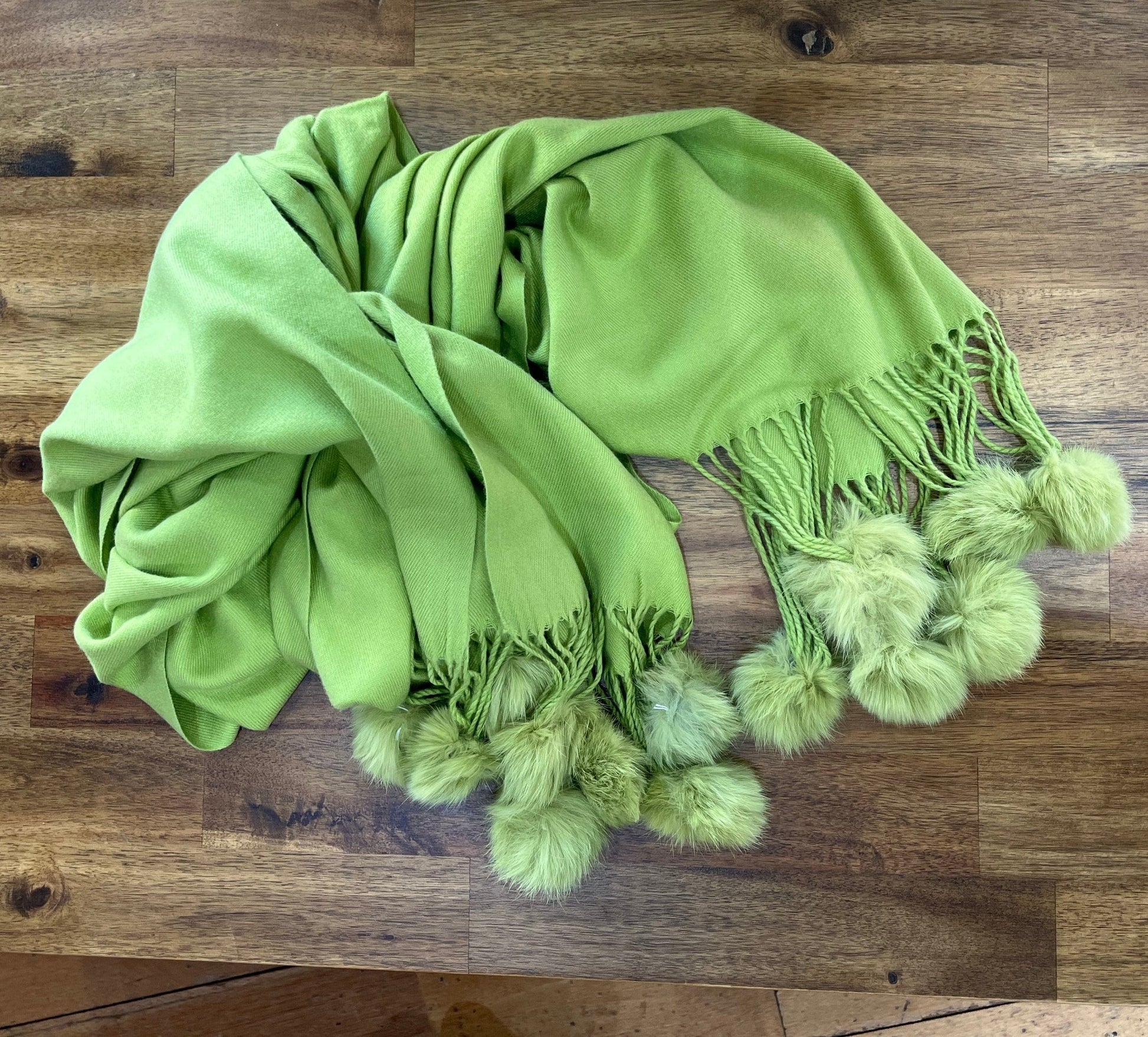 Pom Pom Scarf - Pinkhill -  - [] - Darwin boutique - Australian fashion design - Darwin Fashion - Australian Fashion Designer - Australian Fashion Designer Brands - Australian Fashion Design 