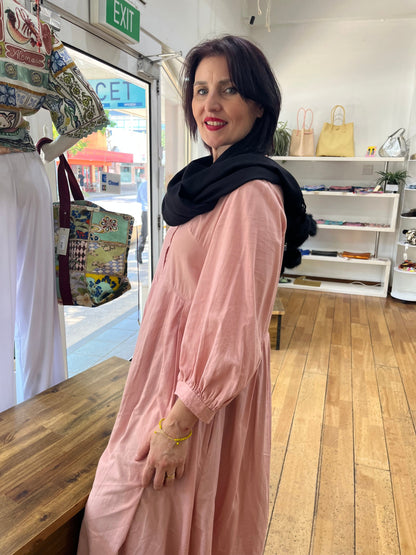 Pom Pom Scarf - Pinkhill -  - [] - Darwin boutique - Australian fashion design - Darwin Fashion - Australian Fashion Designer - Australian Fashion Designer Brands - Australian Fashion Design 