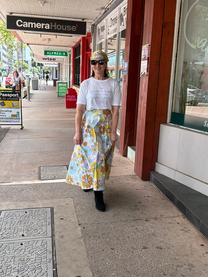 Sienna Fleur Cotton Skirt - Pinkhill