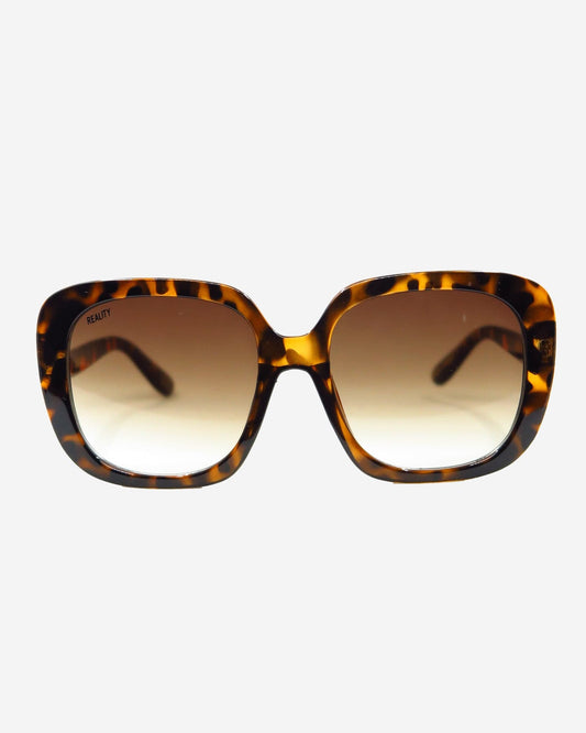 Starlight Oversized Square Sunglasses - Tortoise