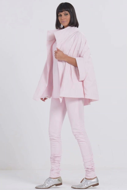 PLANET By Lauren G - NYLON CHIC CAPE - Pink - Planet By Lauren G - Pinkhill - darwin fashion - darwin boutique