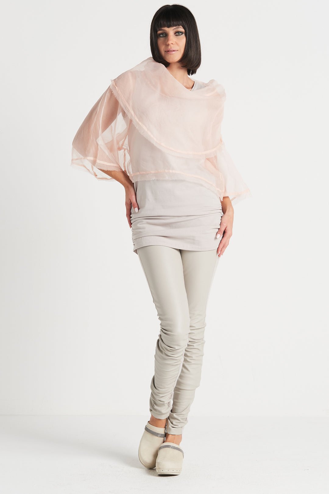 PLANET By Lauren G - ORGANZA JACKIE O TOP - Pink - Planet By Lauren G - Pinkhill - darwin fashion - darwin boutique