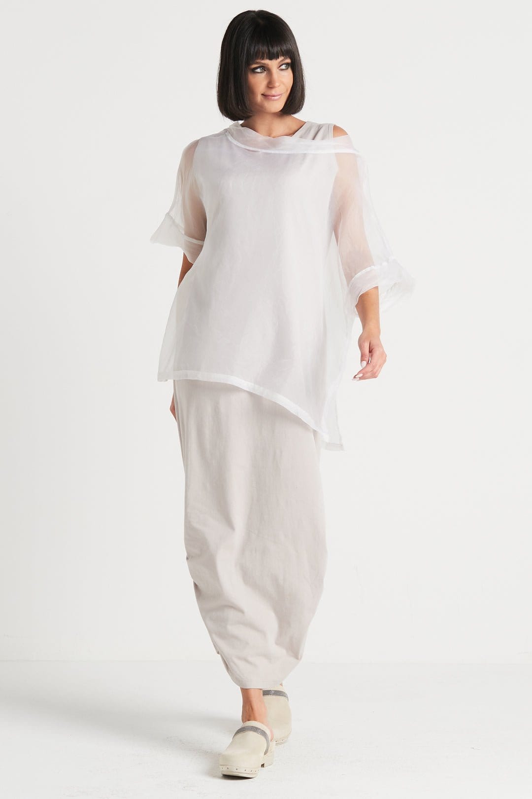 PLANET By Lauren G - ORGANZA TOKYO T - White - Planet By Lauren G - Pinkhill - darwin fashion - darwin boutique