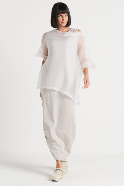 PLANET By Lauren G - ORGANZA TOKYO T - White - Planet By Lauren G - Pinkhill - darwin fashion - darwin boutique