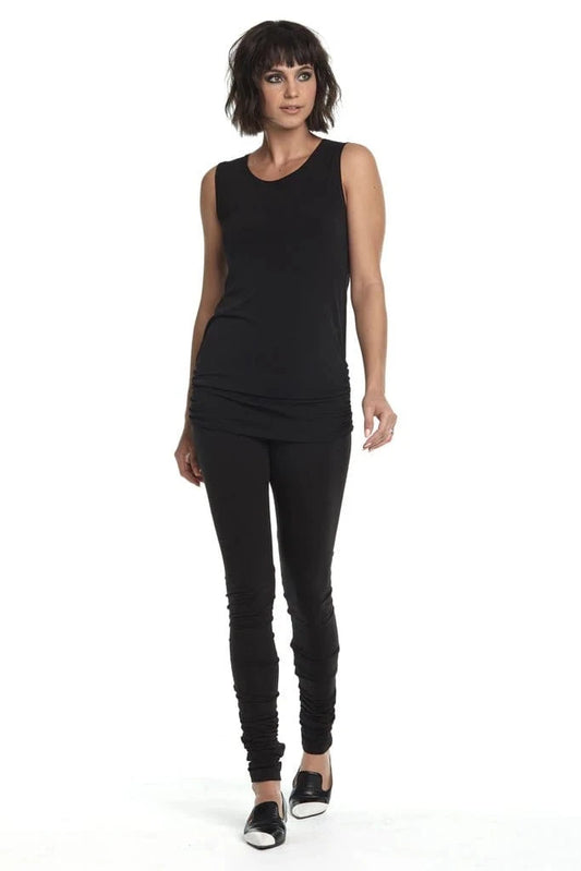 PLANET By Lauren G - Rouched Tank - Pinkhill - Planet By Lauren G -  - Darwin boutique - Australian fashion design - Darwin Fashion - Australian Fashion Designer - Australian Fashion Designer Brands - Australian Fashion Design Tanks