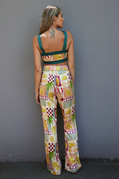 Ralf Studio Freemantle Pant Fiesta - Pinkhill -  - [] - Darwin boutique - Australian fashion design - Darwin Fashion - Australian Fashion Designer - Australian Fashion Designer Brands - Australian Fashion Design 