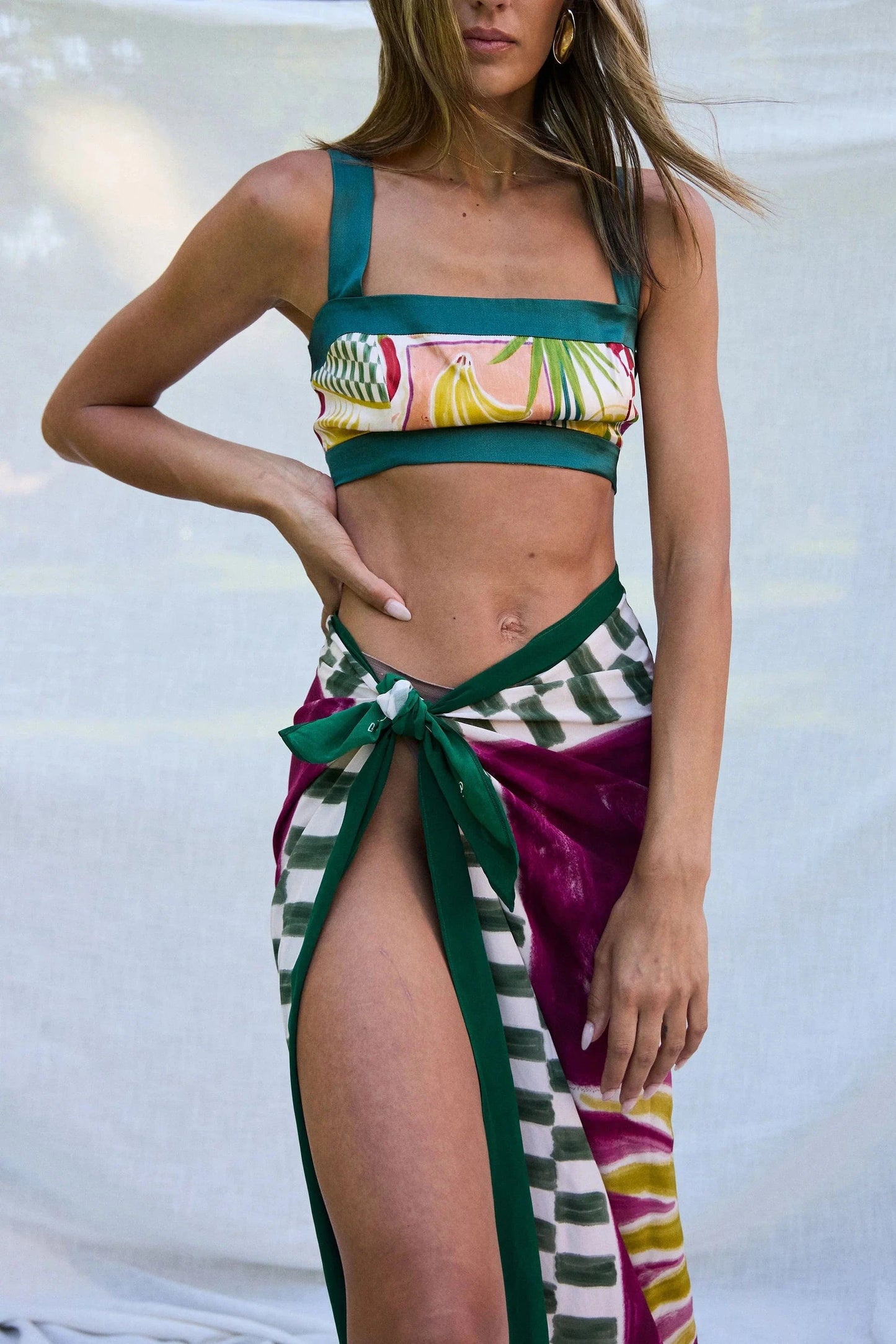 Ralf Studio Sun Scarf - Pinkhill -  - [] - Darwin boutique - Australian fashion design - Darwin Fashion - Australian Fashion Designer - Australian Fashion Designer Brands - Australian Fashion Design 