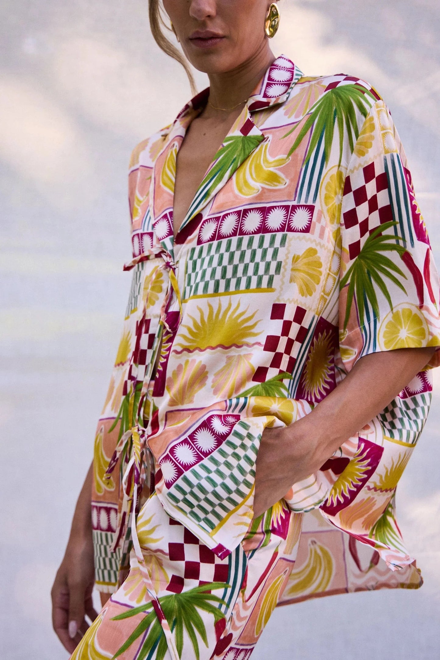 Ralf Studio Tide Shirt Fiesta - Pinkhill -  - [] - Darwin boutique - Australian fashion design - Darwin Fashion - Australian Fashion Designer - Australian Fashion Designer Brands - Australian Fashion Design 