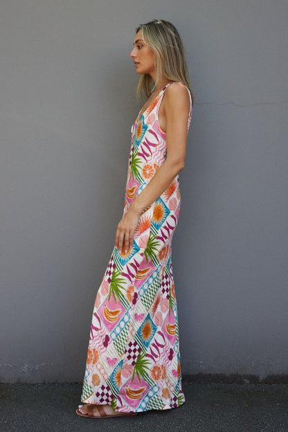 Ralf Studio Whaley Dress - Pink Fiesta - Pinkhill -  - [] - Darwin boutique - Australian fashion design - Darwin Fashion - Australian Fashion Designer - Australian Fashion Designer Brands - Australian Fashion Design 