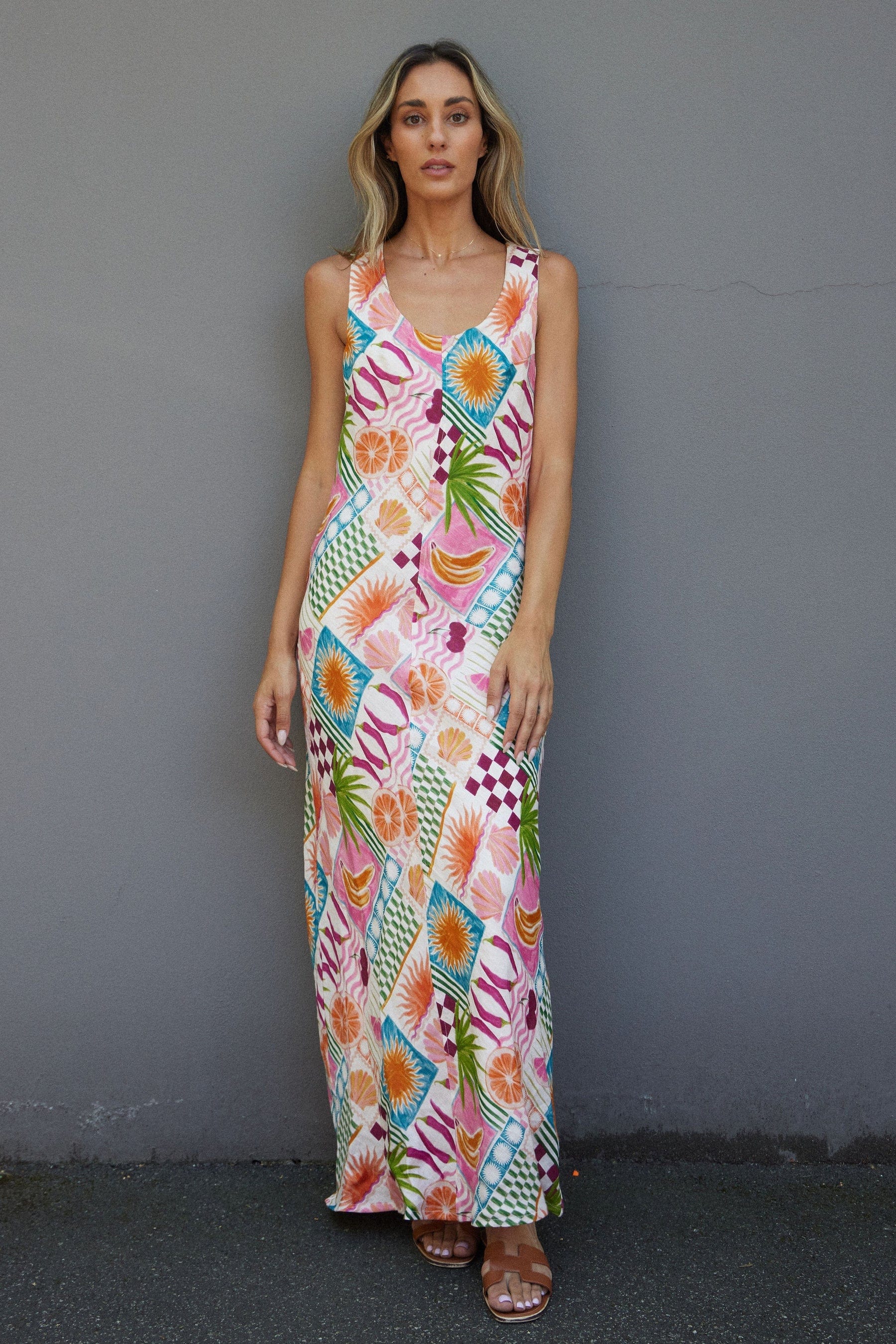 Ralf Studio Whaley Dress - Pink Fiesta - Pinkhill -  - [] - Darwin boutique - Australian fashion design - Darwin Fashion - Australian Fashion Designer - Australian Fashion Designer Brands - Australian Fashion Design 