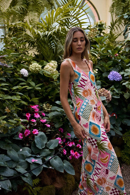 Ralf Studio Whaley Dress - Pink Fiesta - Pinkhill -  - [] - Darwin boutique - Australian fashion design - Darwin Fashion - Australian Fashion Designer - Australian Fashion Designer Brands - Australian Fashion Design 