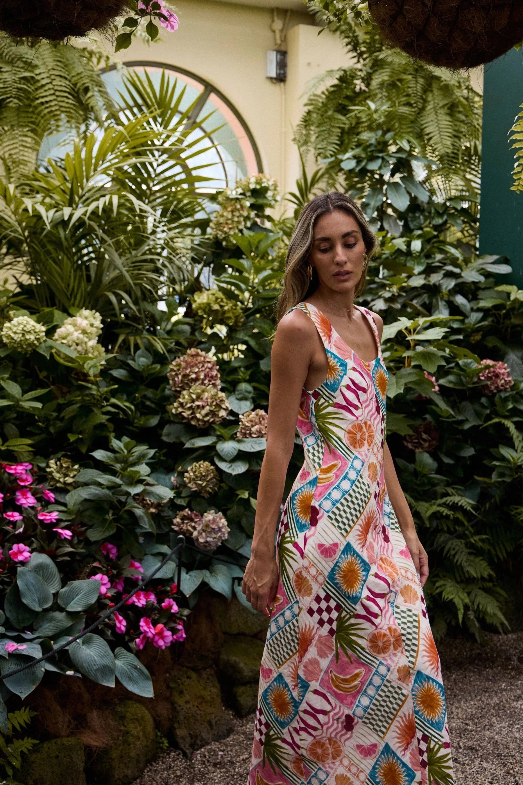 Ralf Studio Whaley Dress - Pink Fiesta - Pinkhill -  - [] - Darwin boutique - Australian fashion design - Darwin Fashion - Australian Fashion Designer - Australian Fashion Designer Brands - Australian Fashion Design 