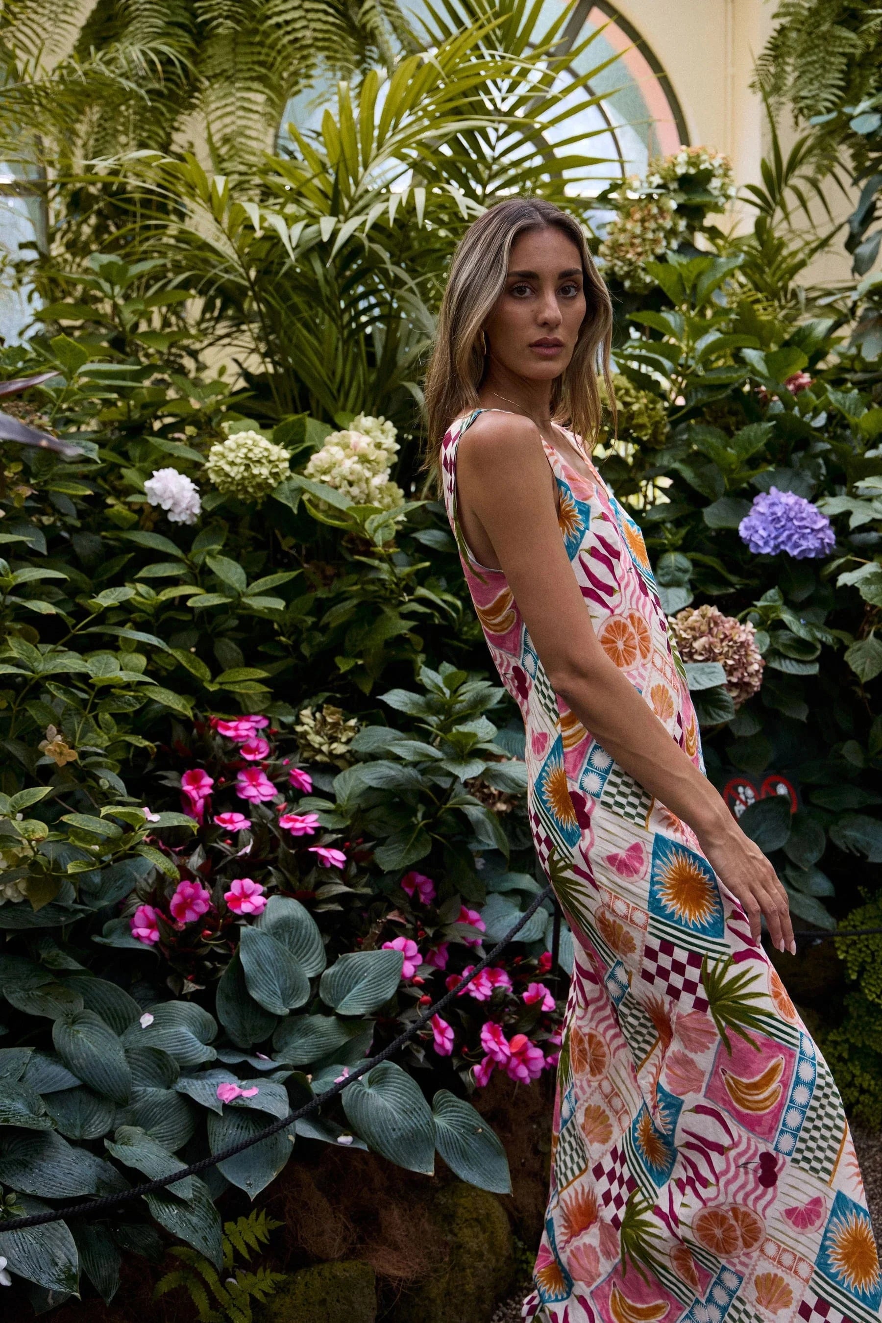 Ralf Studio Whaley Dress - Pink Fiesta - Pinkhill -  - [] - Darwin boutique - Australian fashion design - Darwin Fashion - Australian Fashion Designer - Australian Fashion Designer Brands - Australian Fashion Design 