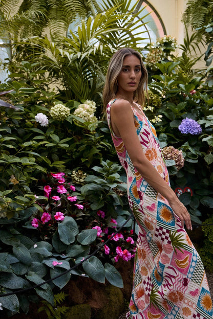 Ralf Studio Whaley Dress - Pink Fiesta - Pinkhill -  - [] - Darwin boutique - Australian fashion design - Darwin Fashion - Australian Fashion Designer - Australian Fashion Designer Brands - Australian Fashion Design 