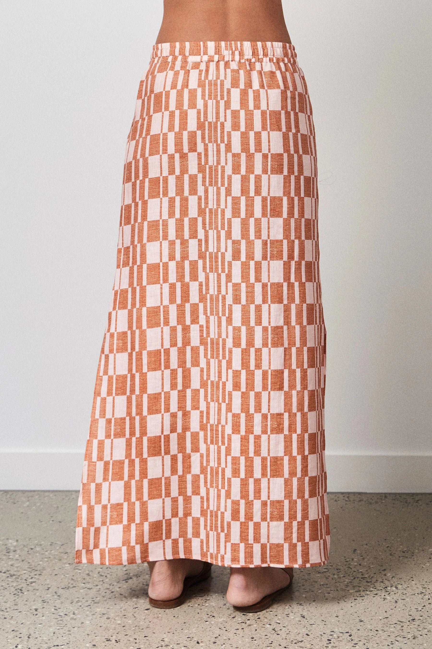 RALK STUDIOS TOOTGAROOK SKIRT GEO PINK - Pinkhill -  - [] - Darwin boutique - Australian fashion design - Darwin Fashion - Australian Fashion Designer - Australian Fashion Designer Brands - Australian Fashion Design 