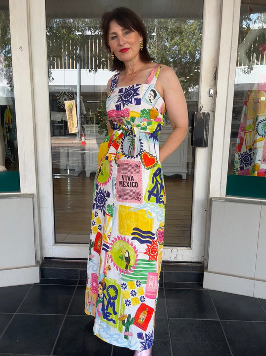 ROAME KAIA DRESS - Pinkhill -  -  - Darwin boutique - Australian fashion design - Darwin Fashion - Australian Fashion Designer - Australian Fashion Designer Brands - Australian Fashion Design 