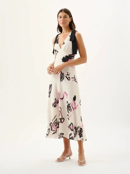 ROAME MINDY DRESS - Pinkhill -  - [] - Darwin boutique - Australian fashion design - Darwin Fashion - Australian Fashion Designer - Australian Fashion Designer Brands - Australian Fashion Design 