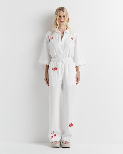 Romy Cherry Lips Pant - Pinkhill -  - [] - Darwin boutique - Australian fashion design - Darwin Fashion - Australian Fashion Designer - Australian Fashion Designer Brands - Australian Fashion Design 