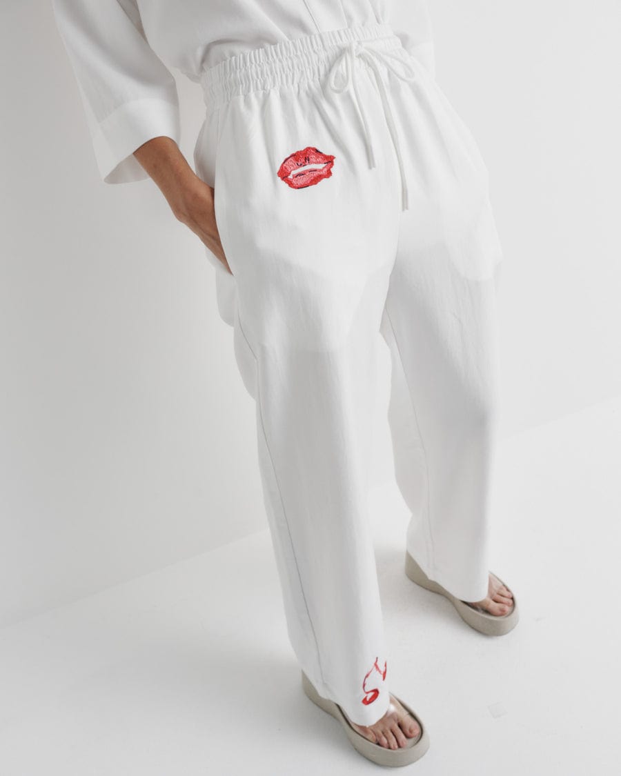 Romy Cherry Lips Pant - Pinkhill -  - [] - Darwin boutique - Australian fashion design - Darwin Fashion - Australian Fashion Designer - Australian Fashion Designer Brands - Australian Fashion Design 