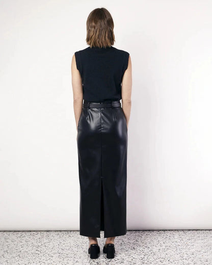 ROMY KNIT VEST - BLACK - Romy - Pinkhill - darwin fashion - darwin boutique