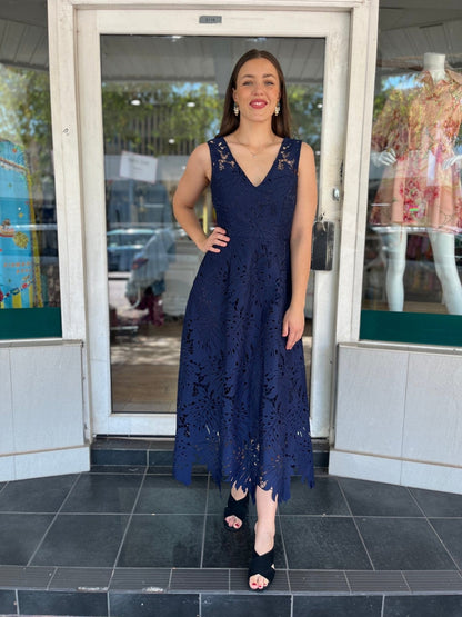 Sachin & Babi Miuccia Dress - Navy - Sachin & Babi - Pinkhill - darwin fashion - darwin boutique